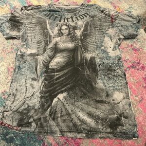 Affliction Bamboo Gray T-Shirt